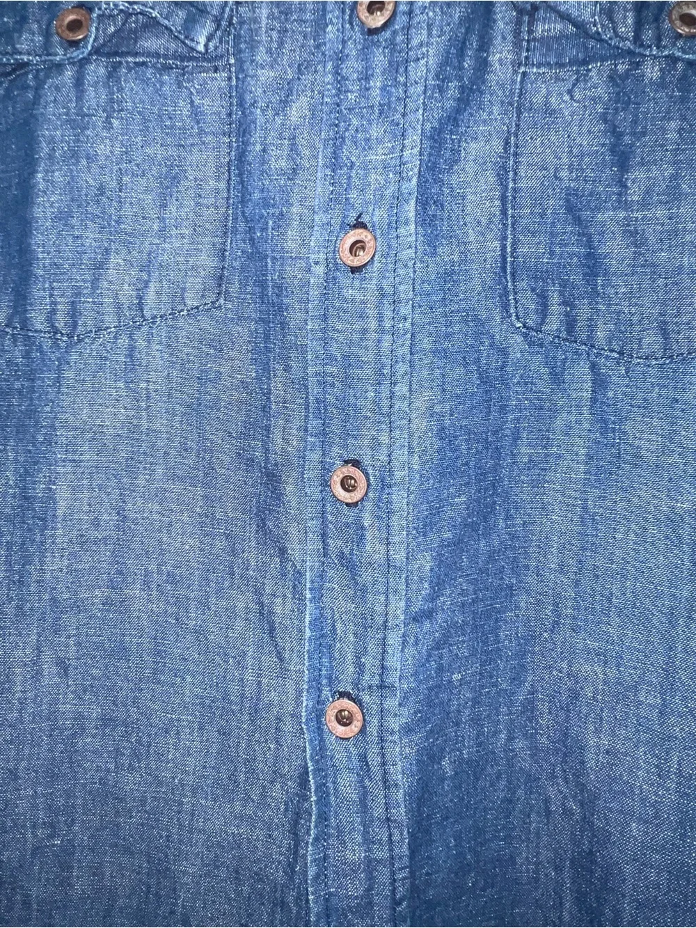 The Great China Wall Motor City Freedom Cycle Denim Shirt ASO Jessica Simpson - Picture 8 of 16